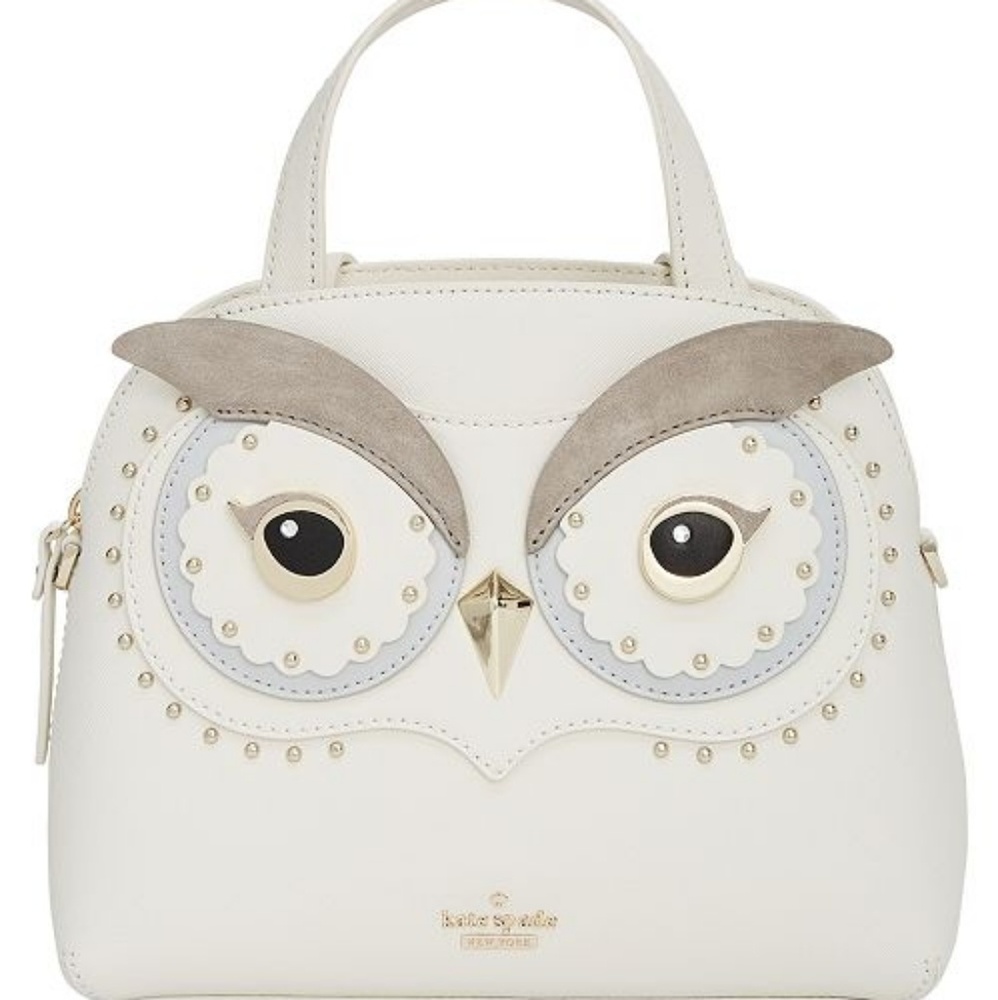 Kate Spade owl lottie satchel